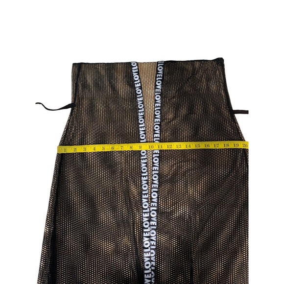 Vintage Giween Euro Mesh Fishnet Wrap Robe Black Boho Funky - Picture 7 of 8